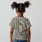 Renenutet Kid T shirt with Bread Ring and Eye of Horus in Egyptian Nourishment