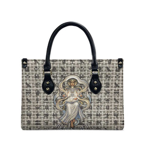 Renenutet Leather Bag with Bread Ring and Eye of Horus in Egyptian Nourishment