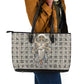 Renenutet Leather Tote Bag with Bread Ring and Eye of Horus in Egyptian Nourishment