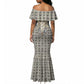 Renenutet Mermaid Dress with Bread Ring and Eye of Horus in Egyptian Nourishment
