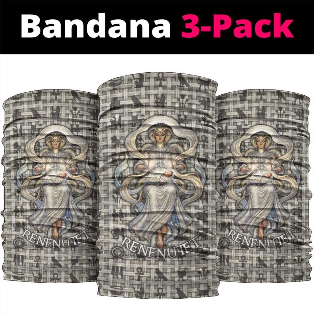Renenutet Neck Gaiter with Bread Ring and Eye of Horus in Egyptian Nourishment