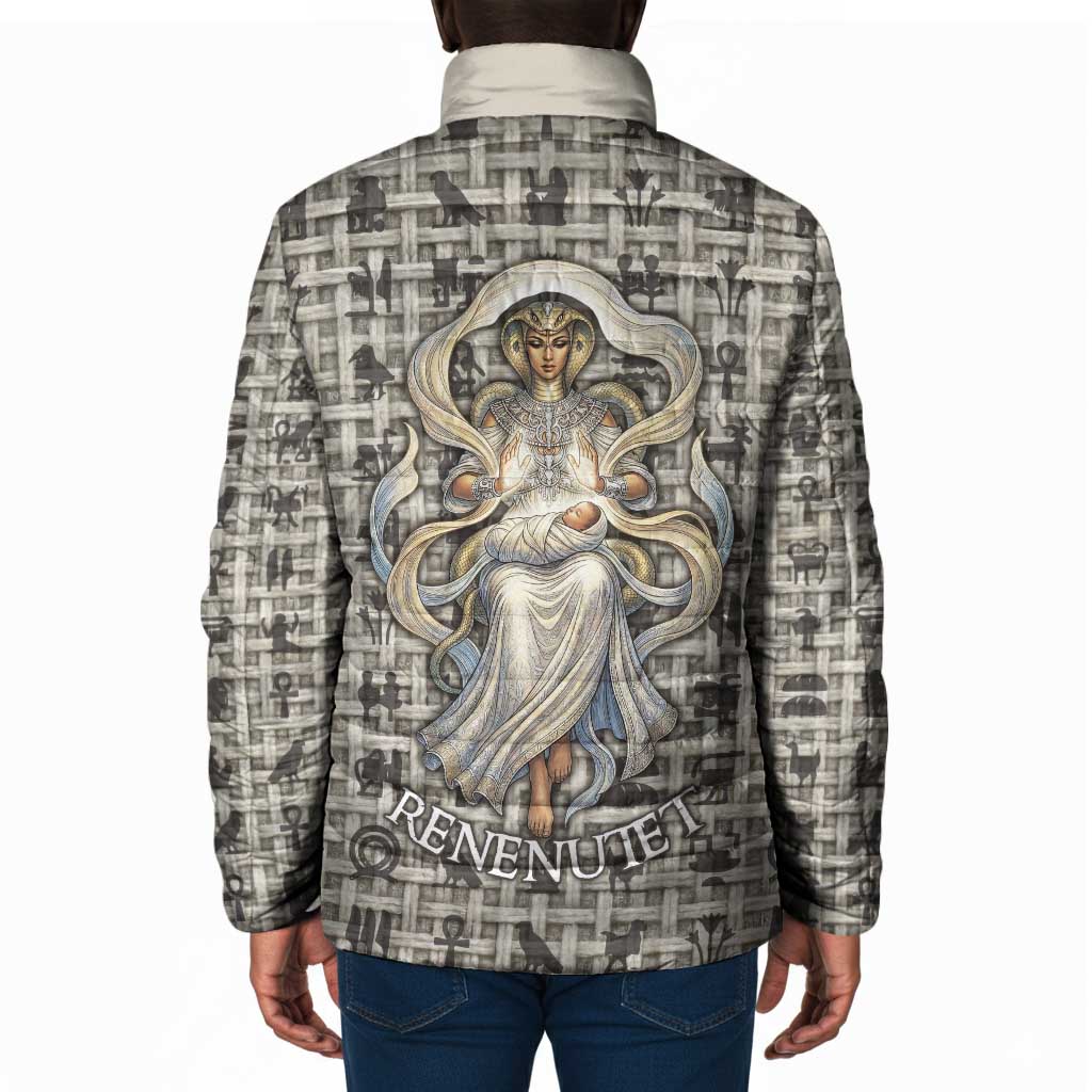 Renenutet Padded Jacket with Bread Ring and Eye of Horus in Egyptian Nourishment