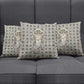 Renenutet Pillow Cover with Bread Ring and Eye of Horus in Egyptian Nourishment