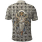 Renenutet Polo Shirt with Bread Ring and Eye of Horus in Egyptian Nourishment