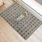 Renenutet Rubber Doormat with Bread Ring and Eye of Horus in Egyptian Nourishment