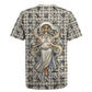 Renenutet Rugby Jersey with Bread Ring and Eye of Horus in Egyptian Nourishment