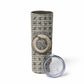 Renenutet Skinny Tumbler with Bread Ring and Eye of Horus in Egyptian Nourishment