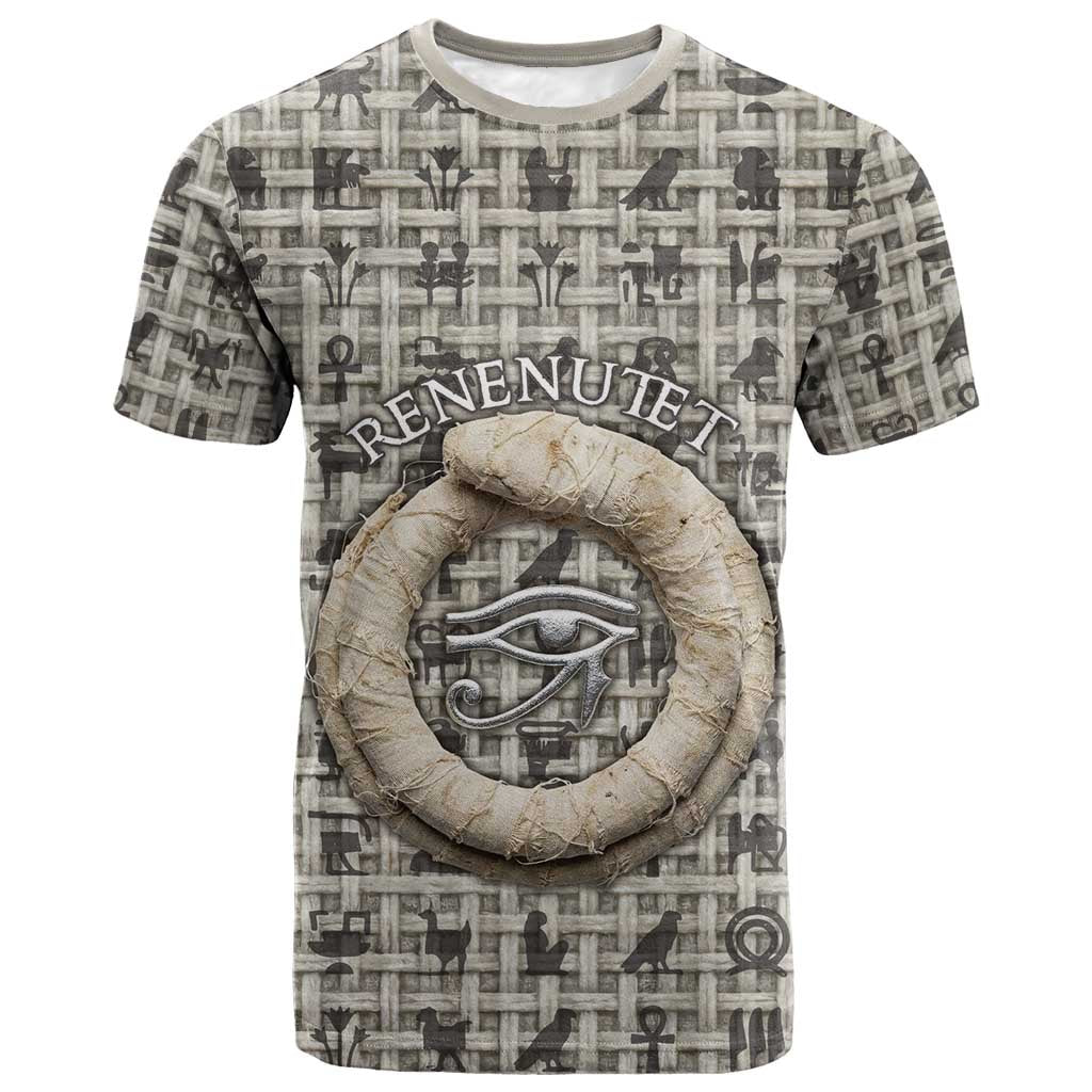 Renenutet T shirt with Bread Ring and Eye of Horus in Egyptian Nourishment