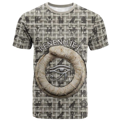 Renenutet T shirt with Bread Ring and Eye of Horus in Egyptian Nourishment