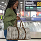 Renenutet Travel Bag with Bread Ring and Eye of Horus in Egyptian Nourishment