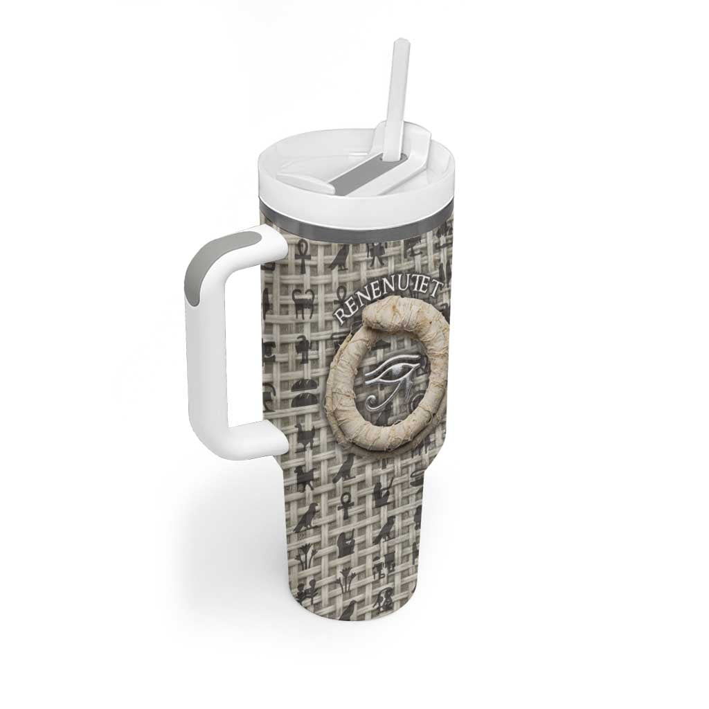 Renenutet Tumbler With Handle with Bread Ring and Eye of Horus in Egyptian Nourishment
