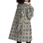 Renenutet Wearable Blanket Hoodie with Bread Ring and Eye of Horus in Egyptian Nourishment