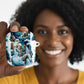 Satis Water Torrent AirPods Case with Egyptian Flood Symbolism in Oceanic Blue Tones