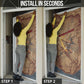Satis Door Cover with Fiery Bow and Arrow in Ancient Egyptian Warrior
