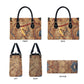 Satis Leather Bag with Fiery Bow and Arrow in Ancient Egyptian Warrior