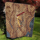 Satis Quilt with Fiery Bow and Arrow in Ancient Egyptian Warrior