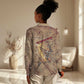 Satis Women Casual Shirt with Fiery Bow and Arrow in Ancient Egyptian Warrior