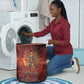 Sekhmet Laundry Basket Egyptian Fiery Lioness Head and Ancient Warrior