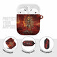Sekhmet AirPods Case Egyptian Fiery Lioness Head and Ancient Warrior