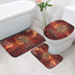 Sekhmet Bathroom Set Egyptian Fiery Lioness Head and Ancient Warrior