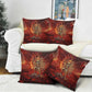 Sekhmet Pillow Cover Egyptian Fiery Lioness Head and Ancient Warrior