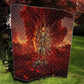 Sekhmet Quilt Egyptian Fiery Lioness Head and Ancient Warrior
