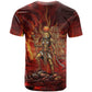 Sekhmet T shirt Egyptian Fiery Lioness Head and Ancient Warrior