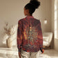 Sekhmet Women Casual Shirt Egyptian Fiery Lioness Head and Ancient Warrior