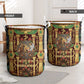 Sekhmet Laundry Basket with Eye of Ra and Sacred Lion Symbol in Egyptian Healer