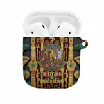 Sekhmet AirPods Case with Eye of Ra and Sacred Lion Symbol in Egyptian Healer