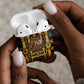 Sekhmet AirPods Case with Eye of Ra and Sacred Lion Symbol in Egyptian Healer