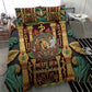 Sekhmet Bedding Set with Eye of Ra and Sacred Lion Symbol in Egyptian Healer