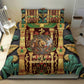 Sekhmet Bedding Set with Eye of Ra and Sacred Lion Symbol in Egyptian Healer