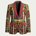 Sekhmet Blazer with Eye of Ra and Sacred Lion Symbol in Egyptian Healer