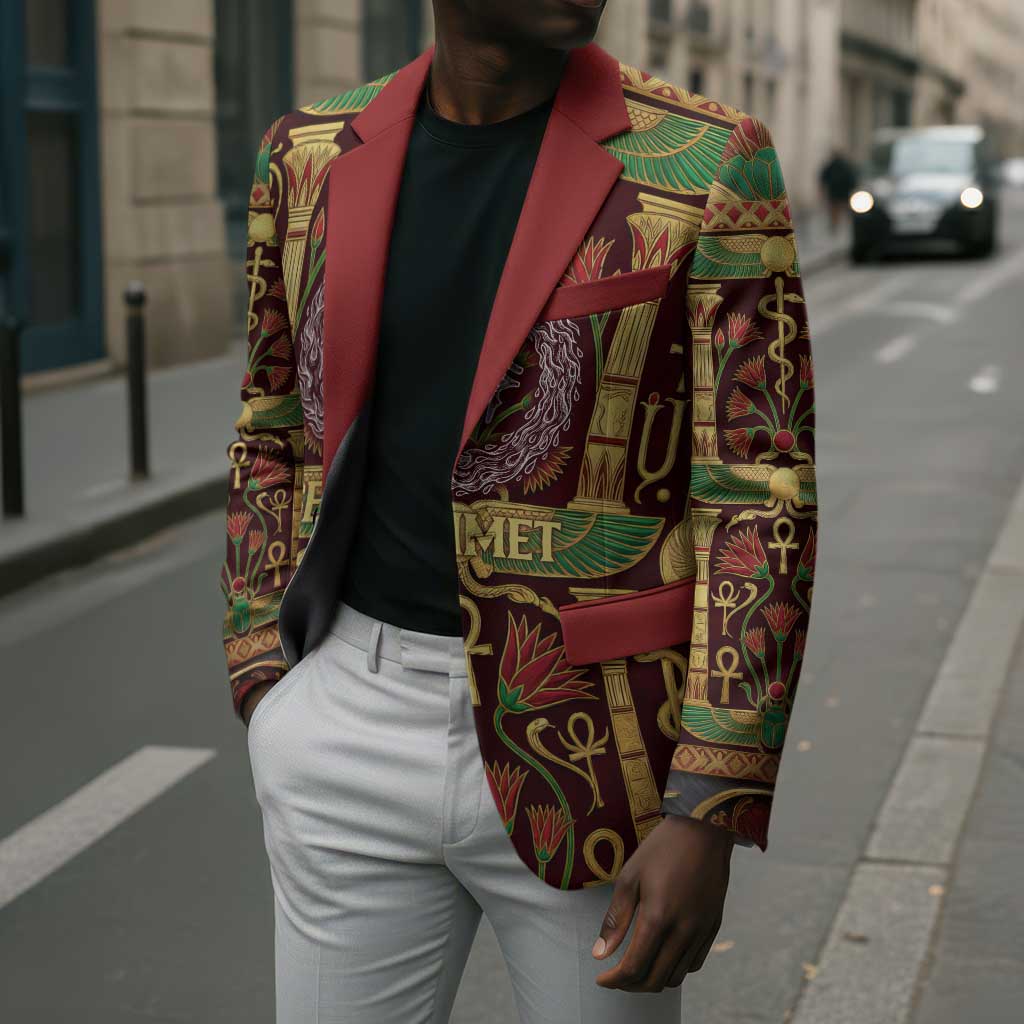 Sekhmet Blazer with Eye of Ra and Sacred Lion Symbol in Egyptian Healer