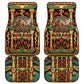 Sekhmet Car Mats with Eye of Ra and Sacred Lion Symbol in Egyptian Healer