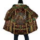 Sekhmet Cloak with Eye of Ra and Sacred Lion Symbol in Egyptian Healer