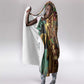 Sekhmet Hooded Blanket with Eye of Ra and Sacred Lion Symbol in Egyptian Healer