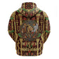 Sekhmet Hoodie with Eye of Ra and Sacred Lion Symbol in Egyptian Healer