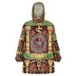 Sekhmet Kid Wearable Blanket Hoodie with Eye of Ra and Sacred Lion Symbol in Egyptian Healer