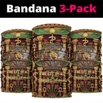 Sekhmet Neck Gaiter with Eye of Ra and Sacred Lion Symbol in Egyptian Healer