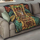 Sekhmet Quilt with Eye of Ra and Sacred Lion Symbol in Egyptian Healer