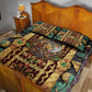 Sekhmet Quilt Bed Set with Eye of Ra and Sacred Lion Symbol in Egyptian Healer