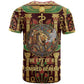 Sekhmet T shirt with Eye of Ra and Sacred Lion Symbol in Egyptian Healer