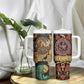 Sekhmet Tumbler With Handle with Eye of Ra and Sacred Lion Symbol in Egyptian Healer