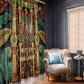 Sekhmet Window Curtain with Eye of Ra and Sacred Lion Symbol in Egyptian Healer