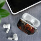 Menhit Egyptian AirPods Case Warrior Goddess Fiery Lion Eye Arrows and Blood Battle