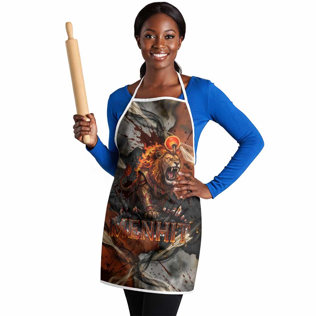 Menhit Egyptian Apron Warrior Goddess Fiery Lion Eye Arrows and Blood Battle