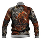 Menhit Egyptian Baseball Jacket Warrior Goddess Fiery Lion Eye Arrows and Blood Battle