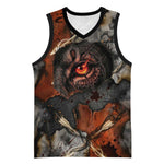 Menhit Egyptian Basketball Jersey Warrior Goddess Fiery Lion Eye Arrows and Blood Battle